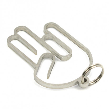 Ključavnice Shocker hand keychain - stainless steel | race-shop.si