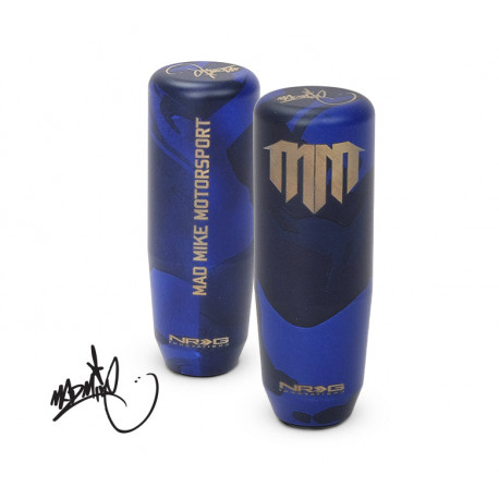 Prestavne ročice NRG weighted universal short shifter knob, blue/camo Mad Mike Signature | race-shop.si