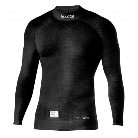 Spodnje perilo Sparco RW-11 podmajica (spodnja majica) s FIA homologacijo črna | race-shop.si