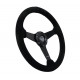 Volani NRG Sport 3-spoke suede Steering Wheel (350mm) - Black | race-shop.si