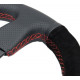 Volani 3-kraki volanski obroč NRG RACE, 320mm, semiš, ravno dno, 25mm zamik, črna/siva | race-shop.si