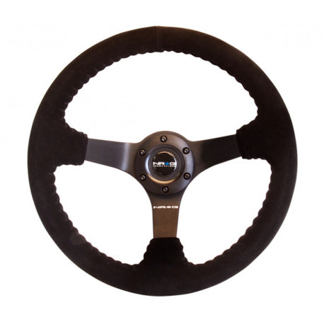 Volani NRG Reinforced 3-spoke suede Steering Wheel (350mm) - Odi Bakchins edition | race-shop.si