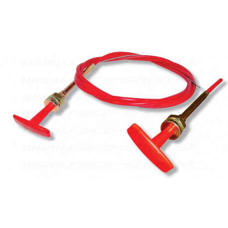 Odklopniki akumulatorjev in dodatki Kabel odklopnika akumulatorja ali gasilnega aparata 1,5 m, s teflonskim vložkom | race-shop.si