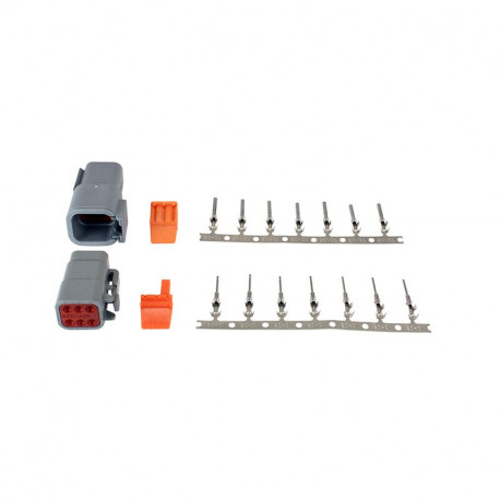 Kabli, očesca, priključki 6-smerni konektorski komplet AEM, DTM-Style | race-shop.si