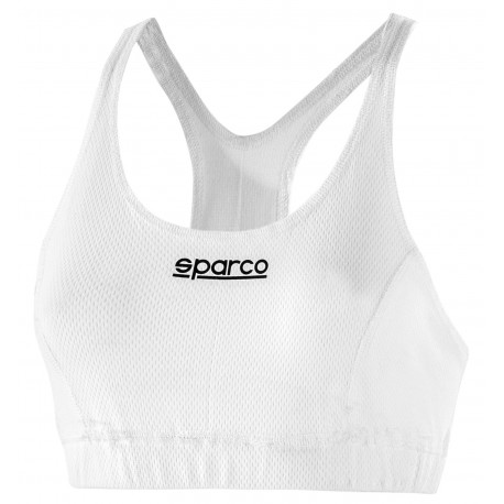 Spodnje perilo FIA ognjevarni športni nedrček SPARCO RACE, bela | race-shop.si