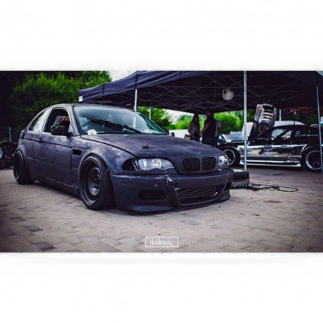 Body kit a vizuálne doplnky RACES M3 Style Sprednji odbijač za BMW E46 | race-shop.si