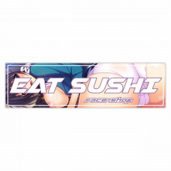 Nalepka race-shop Eat Sushi