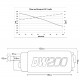 Črpalka za gorivo za neposredno vgradnjo Deatschwerks DW200 255 L/h E85 fuel pump for Nissan 200SX S14, Silvia S15 | race-shop.si