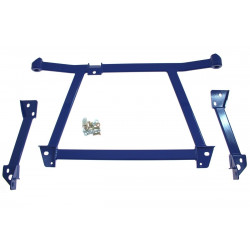 Strut bar front lower - LANCER EVO 7-9 BLUE
