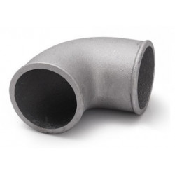 Aluminijasta cev - koleno 90°, 63mm (2,5"), kratka