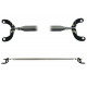 Stebrički Strut bar rear upper - MITSUBISHI ECLIPSE 1990-94 | race-shop.si