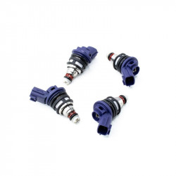 Set of 4 Deatschwerks 370 cc/min injectors for Nissan Silvia S15