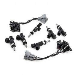 Set of 6 Deatschwerks 600 cc/min injectors for Toyota Tundra V6 (11-14)