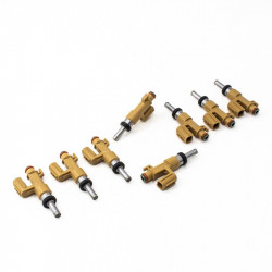 Set of 8 Deatschwerks 650 cc/min injectors for Toyota Land Cruiser (08-15)