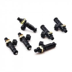 Set of 6 Deatschwerks 650 cc/min injectors for Toyota Land Cruiser 4.5L (90-07)