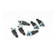 Universal Set of 6 Deatschwerks Top Feed Universal Injectors Ø11 | 450 cc/min | race-shop.si