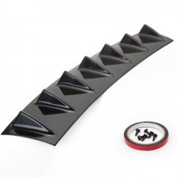 RACES Universal 7 wing rear diffuser - Black