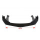 Body kit a vizuálne doplnky RACES Universal front bumper lip kit with side splitter (sharp/flat) - Black | race-shop.si