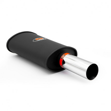 Enostenski - valjasti Izpušni lonec (dušilec zvoka) 63mm RM Motors | race-shop.si