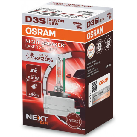 Bulbs and xenon lights Osram xenon žarometi XENARC NIGHT BREAKER LASER (NEXT GEN) D3S (1 kos) | race-shop.si