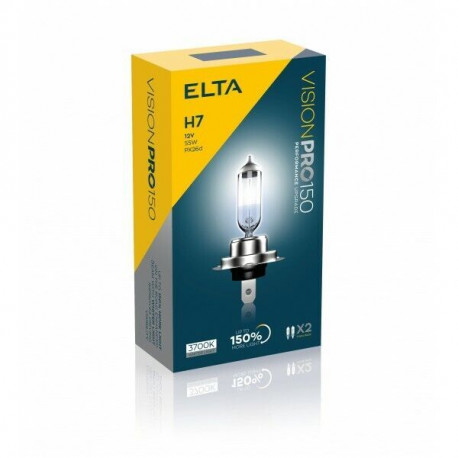 Bulbs and xenon lights ELTA VISION PRO 150 12V 55W halogenski žaromet PX26d H7 (2 kosa) | race-shop.si