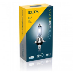 ELTA VISION PRO BLUE+ 12V 55W halogen headlight lamps PX26d H7 (2 kosa)