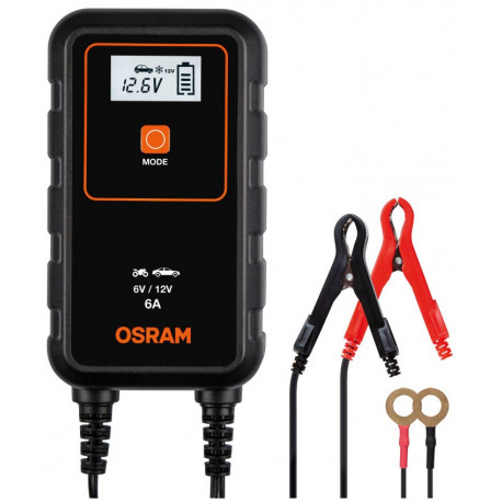 Polnilni za akumulatorje Osram 6A battery charger OEBCS906 | race-shop.si