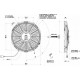 Ventilatorji 12V Univerzalni električni ventilator SPAL 280m - sesanje, 12V | race-shop.si