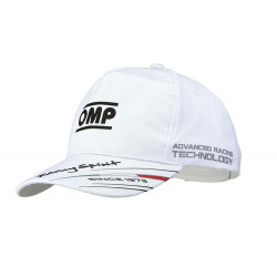 Children OMP racing spirit cap white