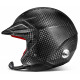 Odprte čelade Helmet Sparco RJ-I SUPERCARBON with FIA 8860-2018, HANS black/red | race-shop.si