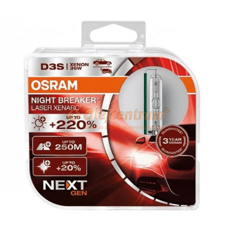 Bulbs and xenon lights Osram xenon žarometi XENARC NIGHT BREAKER LASER (NEXT GEN) D3S (2 kosa) | race-shop.si