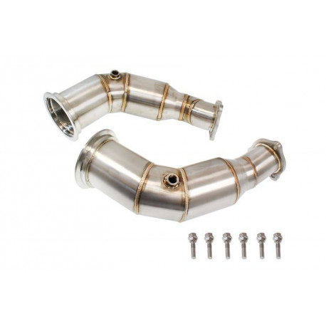 Down pipe, dump pipe RACES downpipe za Audi RS4 Avant B9 2.9L 2018+ | race-shop.si