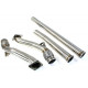 Down pipe, dump pipe Downpipe for AUDI RS4 2.7 1994-2001 biturbo decat | race-shop.si