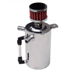 Rezervoar za olje z dvema odprtinama in filtrom - prostornina 0,5 l
