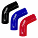 Silicone elbow RACES Silicone 67° - 80mm (3,15