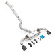 Exhaust systems RM motors Catback - middle and end silencer TOYOTA YARIS GR 1.6 | race-shop.si