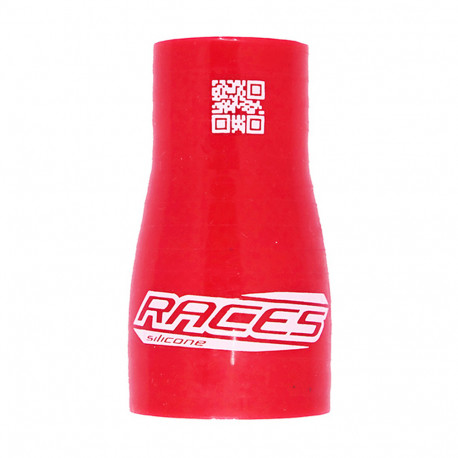 Redukcijska spojka - ravna Silikonska reducirka ravna RACES Silicone - 38mm (1,5") do 40mm (1,57") | race-shop.si