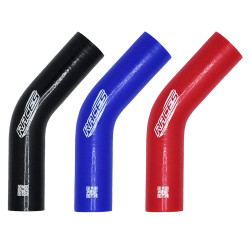 Silikonsko koleno RACES Silicone 45° - 35mm (1,38")