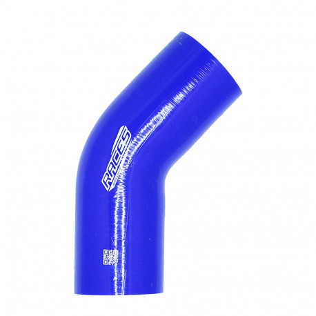 Silikonska cev 45° Silikonsko koleno RACES Silicone 45° - 51mm (2") | race-shop.si