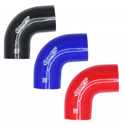 Silikonsko koleno RACES Silicone 90° - 70mm (2,75")
