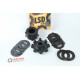 RacingDiffs RacingDiffs 168mm BMW (4CYL) Small case Limited Slip Differential clutch plate set - Stage 3 Max performance pack (E30) | race-shop.si