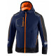 Majice s kapuco in jakne SPARCO TECH SOFT-SHELL TW blue/orange | race-shop.si