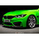 Body kit a vizuálne doplnky EVAERO karbonski podaljšek odbijača (splitter) pod originalnim sredinskim odbijačem BMW M3 F80 | race-shop.si