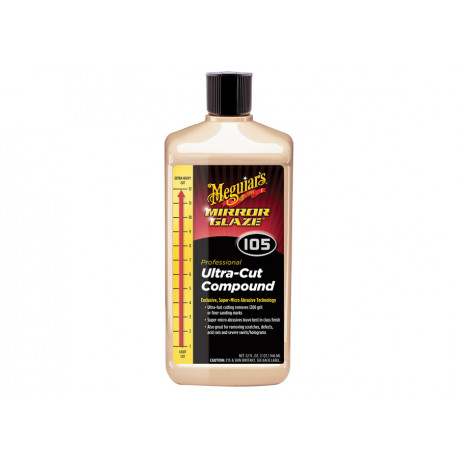 Paint correction Meguiars Ultra-Cut Compound - profesionalna korekcijska in polirna pasta s super-mikroabrazivno tehnologijo, 946 ml | race-shop.si