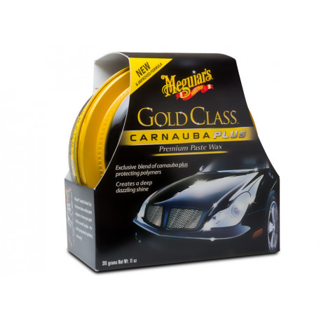 Waxing and paint protection Meguiars Gold Class Carnauba Plus Premium Paste Wax - tuhý vosk s obsahem přírodní karnauby, 311 g | race-shop.si