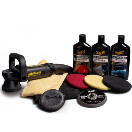 Autodetailing sets Meguiars DA Ultimate Kit 5" - kompletní 5palcová sada pro strojní renovaci, leštění a voskování laku | race-shop.si