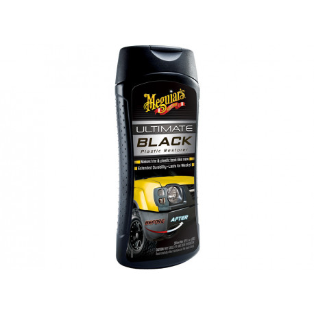 Notranjost Meguiars Ultimate Black Plastic Restorer - sredstvo za obnovo in zaščito nelakiranih plastik v notranjosti in zunanjosti vozila, | race-shop.si