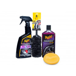 Meguiars Wheel & Tire Kit - Komplet za čiščenje in zaščito platišč in pnevmatik