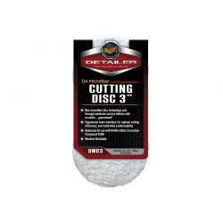 Meguiars DA Microfiber Cutting Disc 3" - Komplet grobih polirnih gobic (diskov) iz mikrofibre, 3-palčni (2 kosa)