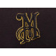 Pokrovčki Meguiars "M" Logo Snapback - černá kšiltovka snapka s vyšitým zlato-černým 3D logem "M" | race-shop.si